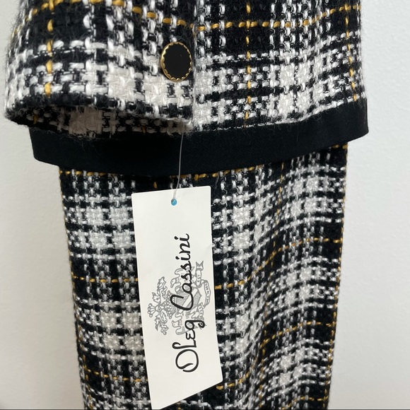Oleg Cassini Wool Blend Blazer/Skirt Set Size 16 - Picture 12 of 16